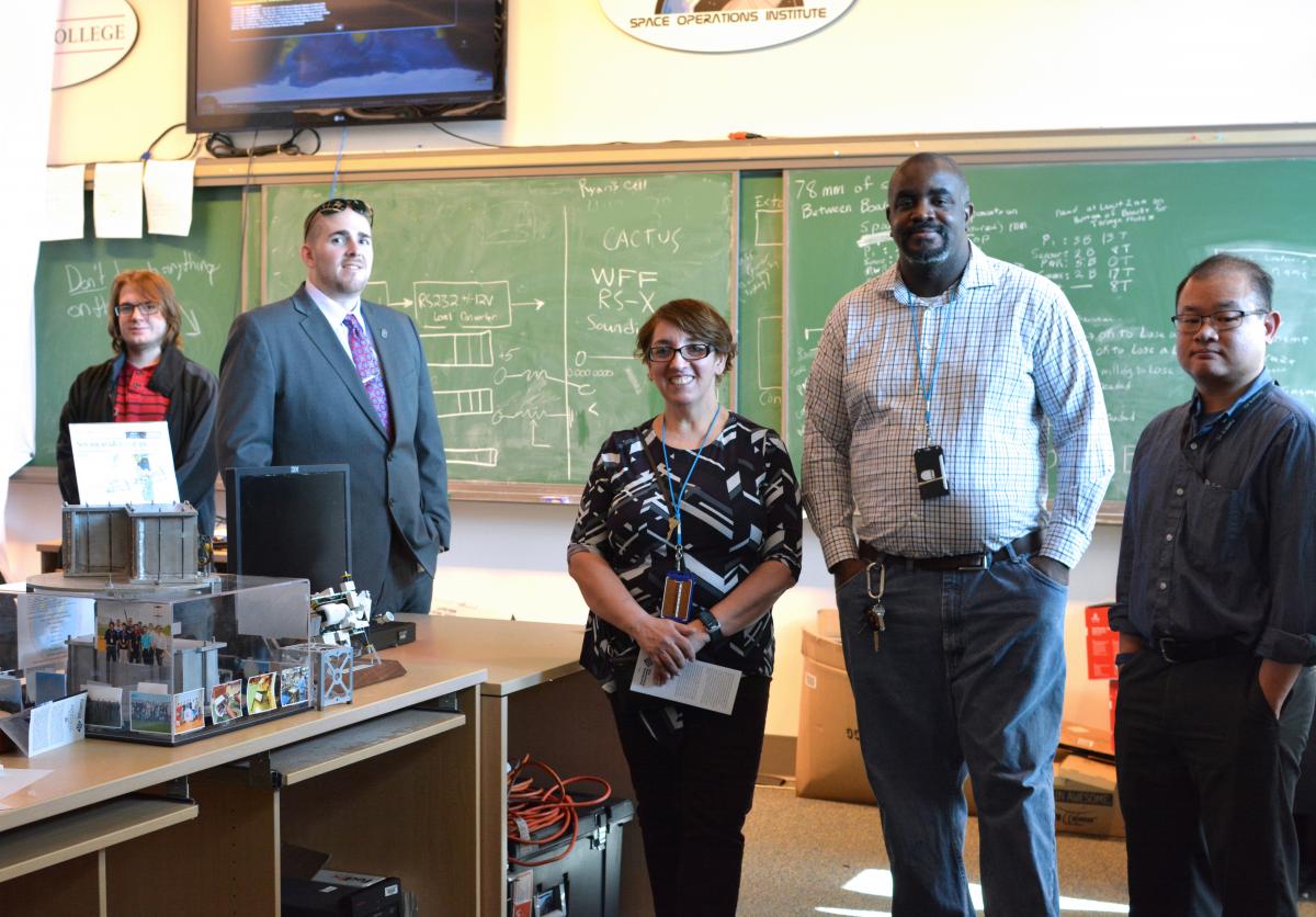 A vist by Carr Astronautics to the Fusion Lab at Capitol Technology University