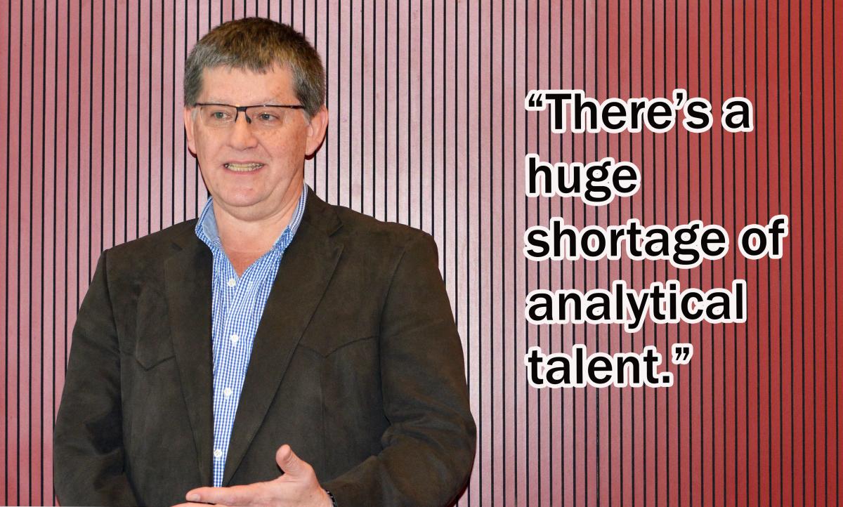 Andre de Waal, analytics consultant, SAS