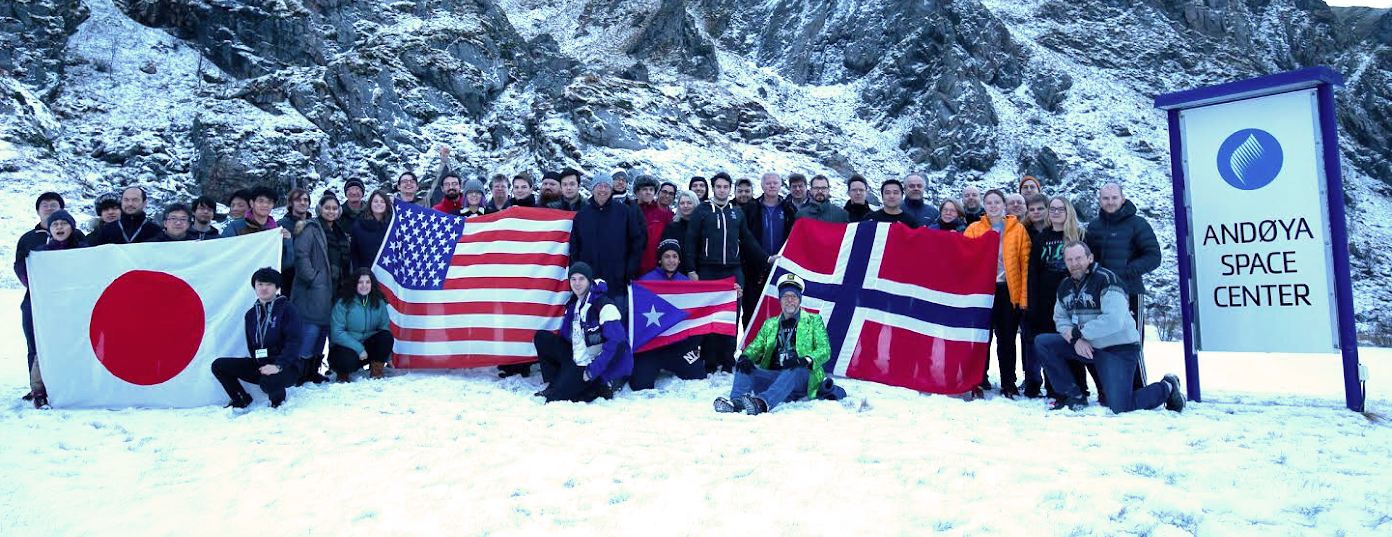 Group photo of teams that participated in Rocksat-XN