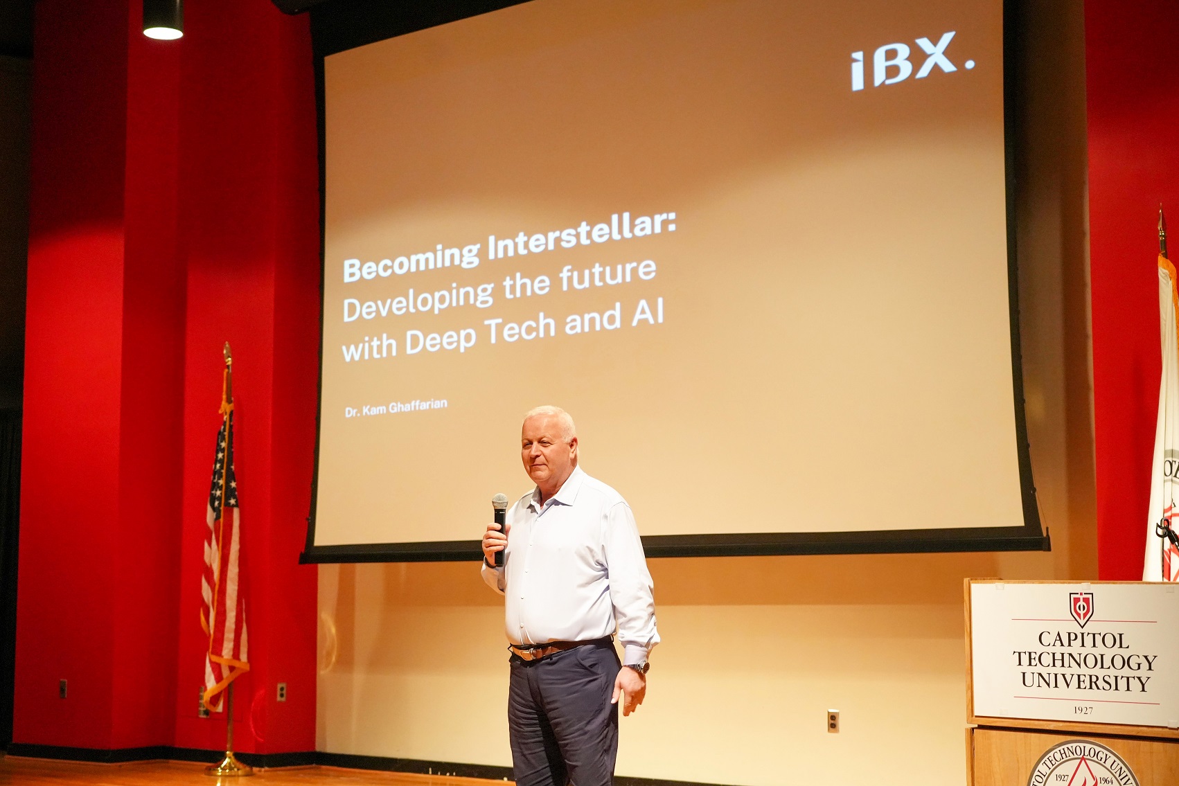 Capitol Alumnus Kam Ghaffarian keynote at ISU Week