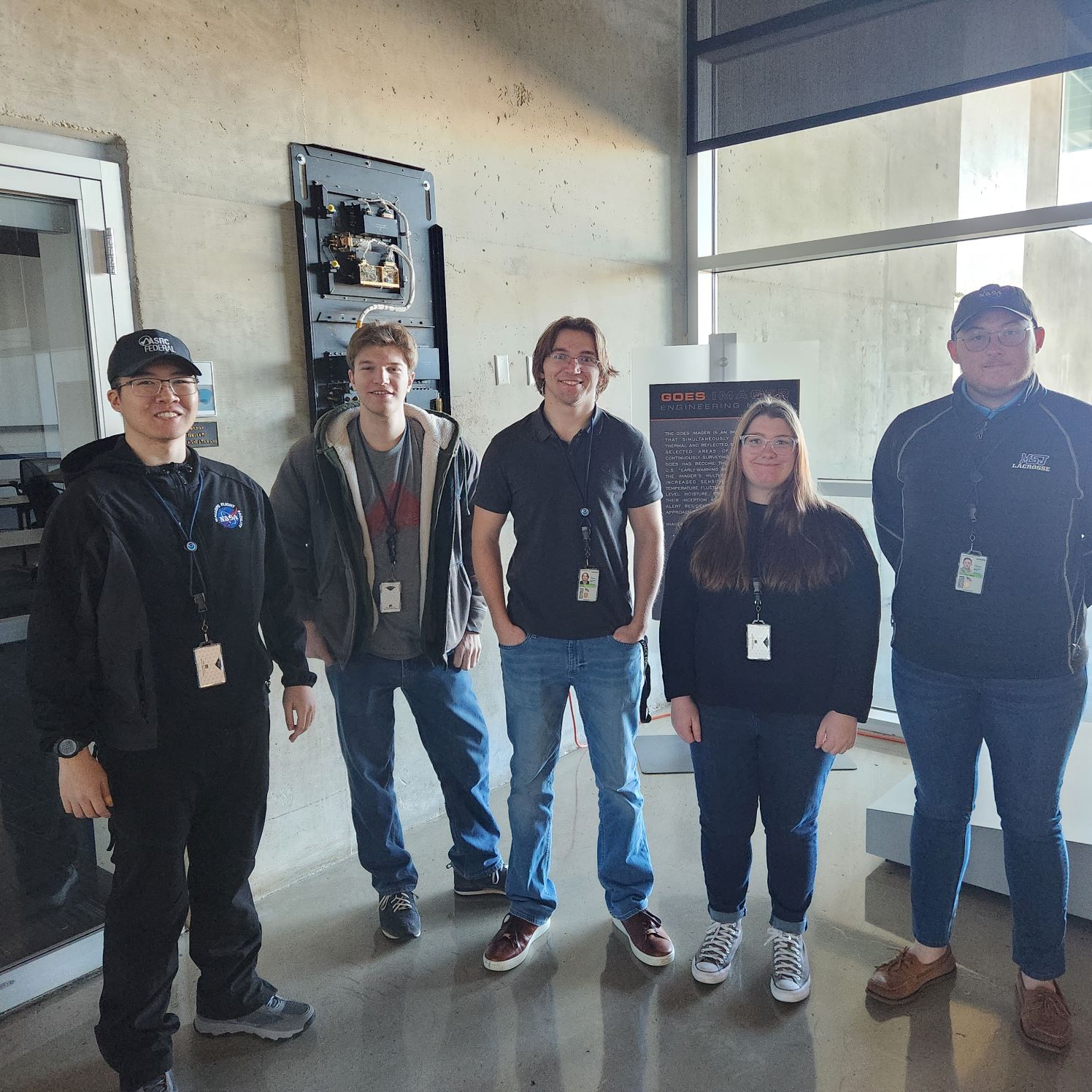 Capitol Tech AE student interns with NOAA NSOF