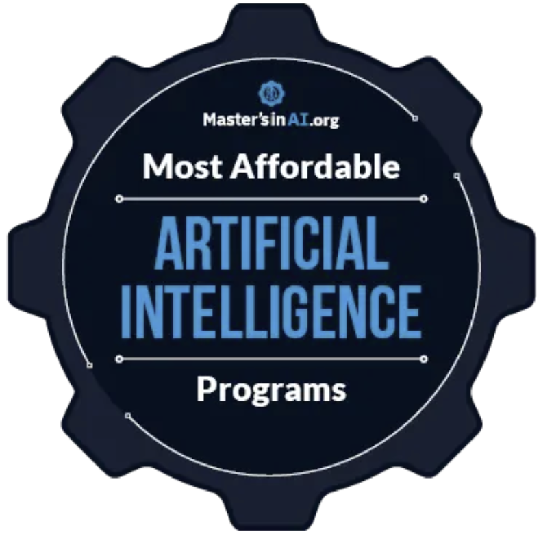 Most Affordable Artificial Intelligence Program Graphic
