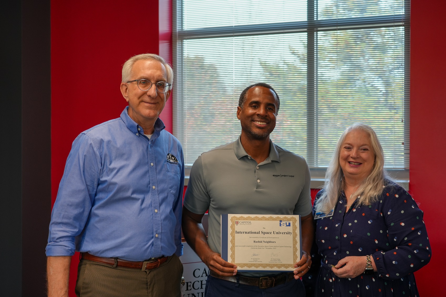 ISU Week Certificate Ceremony