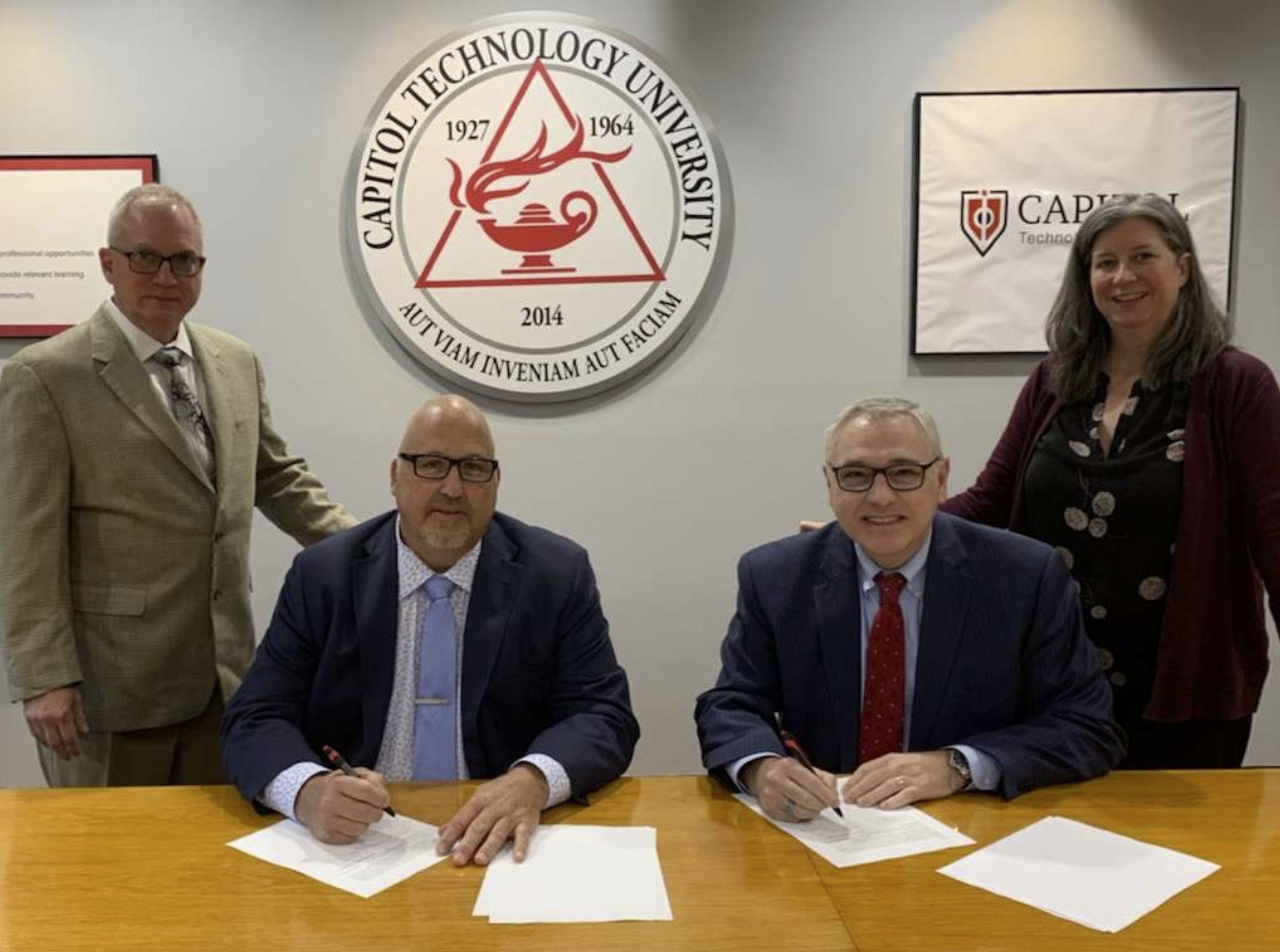 Capitol Tech and S2P MOU Signing