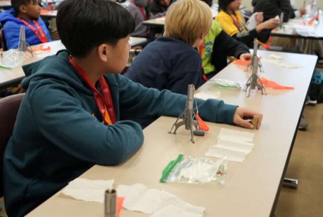 STEM Challenge Rocket Assembling