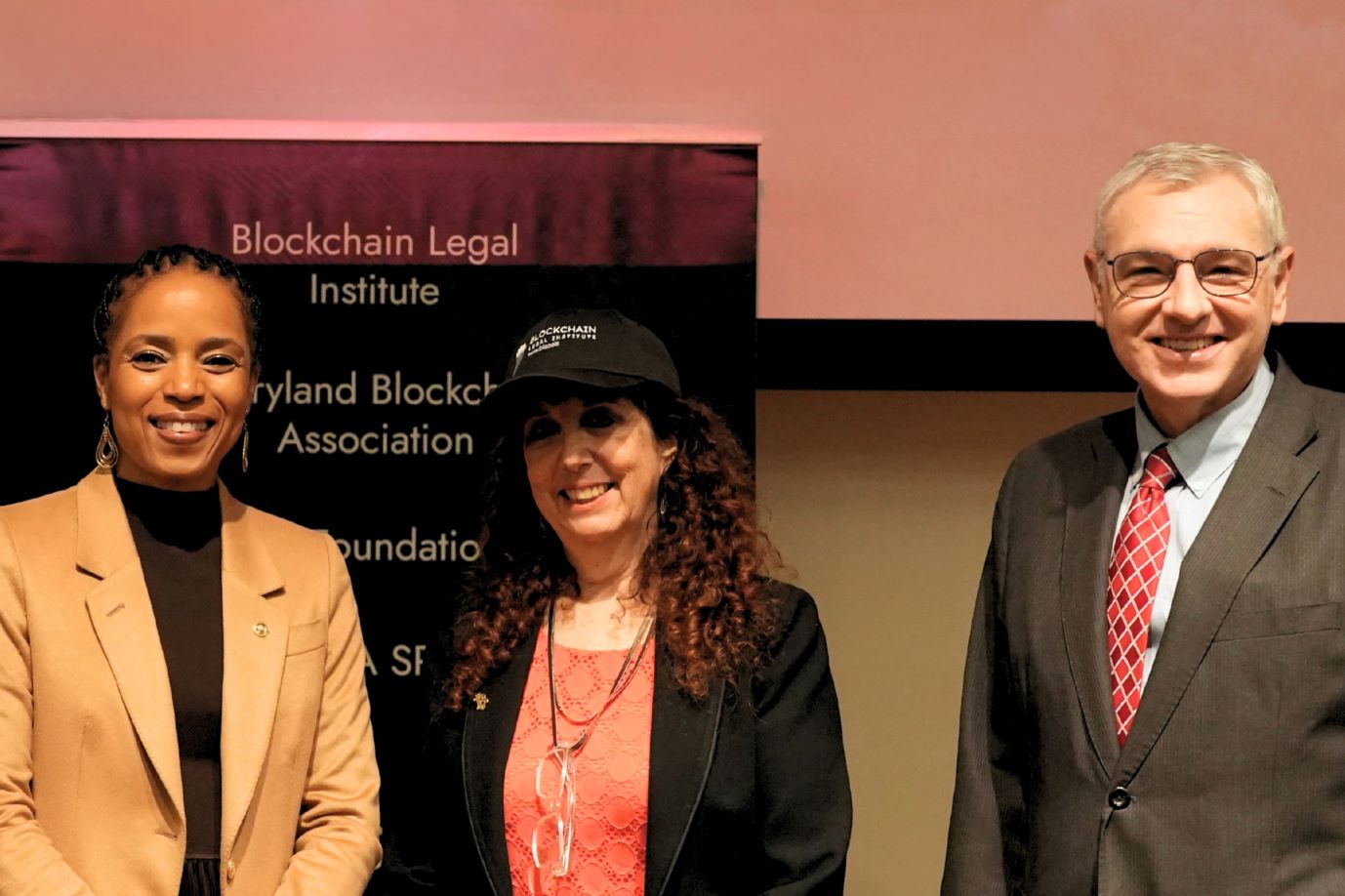 Senator Alsobrooks, Jacqui Cooper and CapTechU President Sims