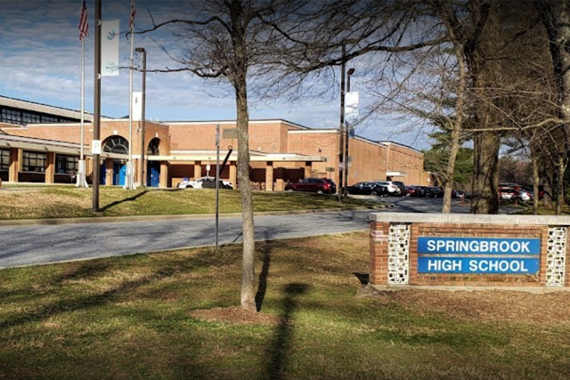 springbrook high exterior shot