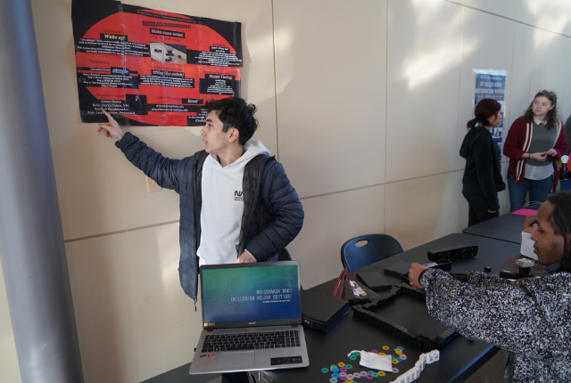 Student Asadbek Bayakhmedov Presents Noise Maker 1001 Project