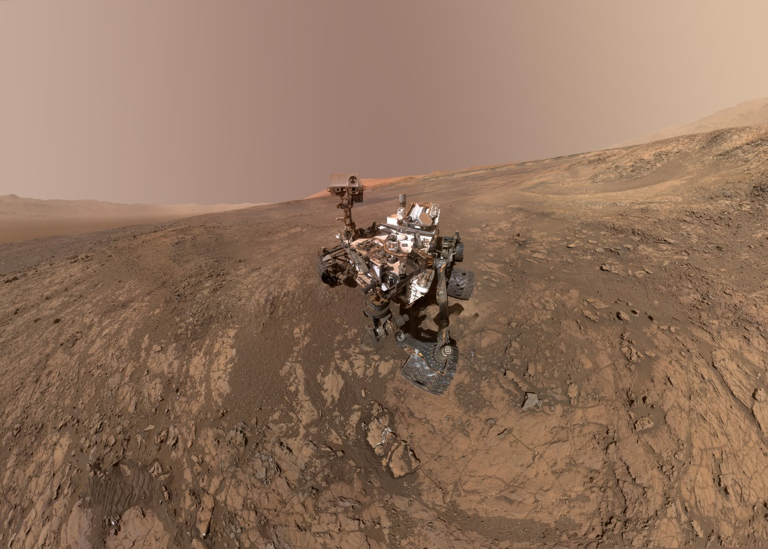 Curiosity explorer on Mars, whose data gathered is used for mapping of Mars