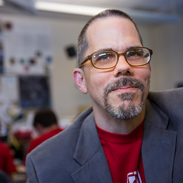 a portrait of Dr. Sandy Antunes who provides STEM education in the Fusion Lab