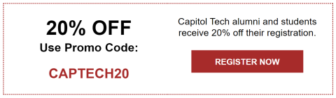 20% Off Coupon - Use Promo Code: CAPTECH20