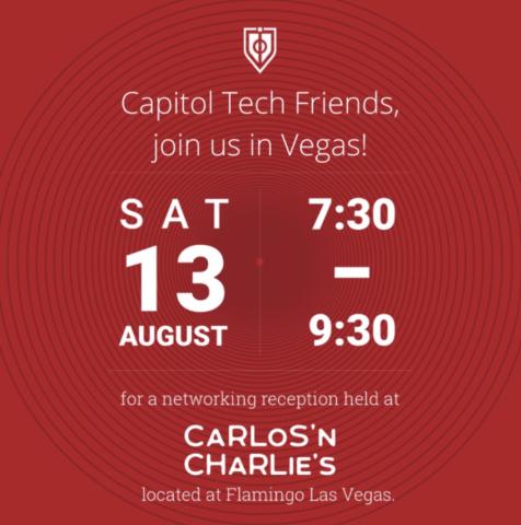 Cap Tech at DEF CON 30 Reception Invitation