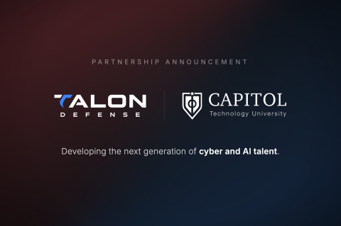 Announcing Capitol Tech's Partnership with Talon Defense