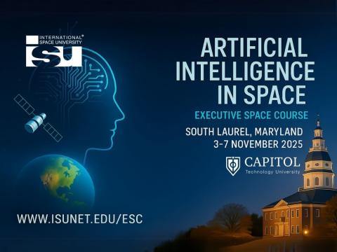 Capitol Tech and ISU AI in Space Executive Space Course