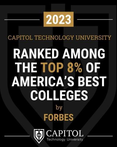 Cap Tech U Ranked on Forbes America's Best Colleges 2023 List