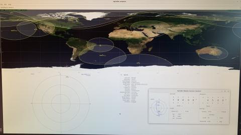 G predict software for Satellite Ground Station