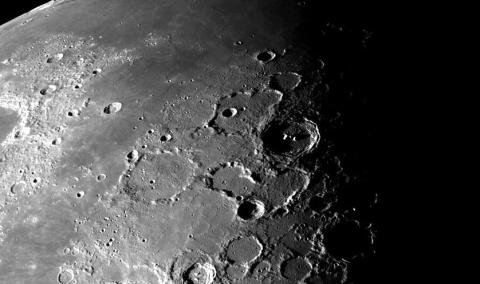 North Pole of Moon, Photo Credit NASA JPL
