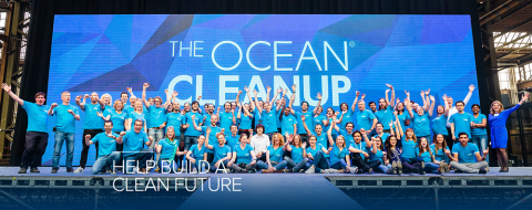 Ocean Cleanup team