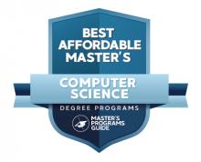 Best affordable computer science program badge cropped